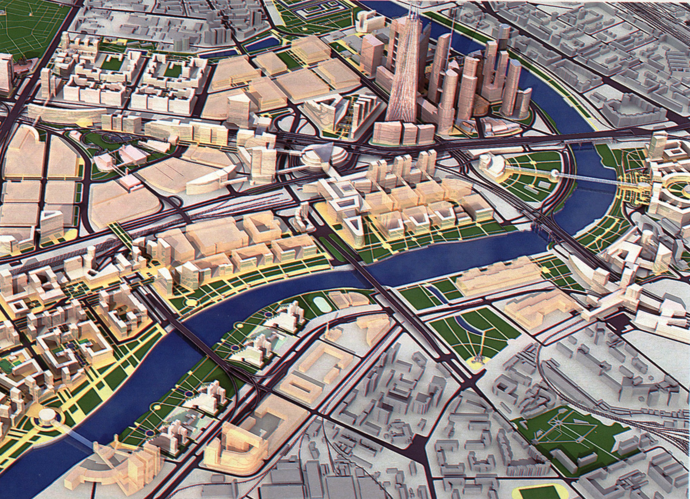 Потенциал Большого Сити в Москве составляет 5 млн кв м